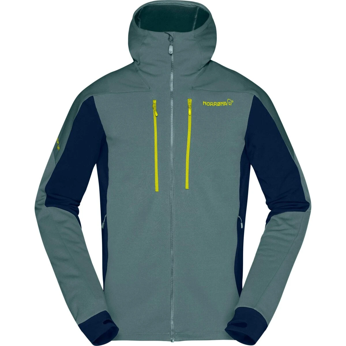 Norrøna Trollveggen Powerstretch Pro Zip Hood Men - Afbeelding 7