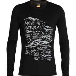 Icebreaker Mens 200 Oasis LS Crew Travel