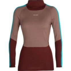 Icebreaker Womens 200 Sonebula LS High Neck