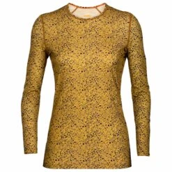 Icebreaker Womens 200 Oasis Long Sleeve Crewe Lichen