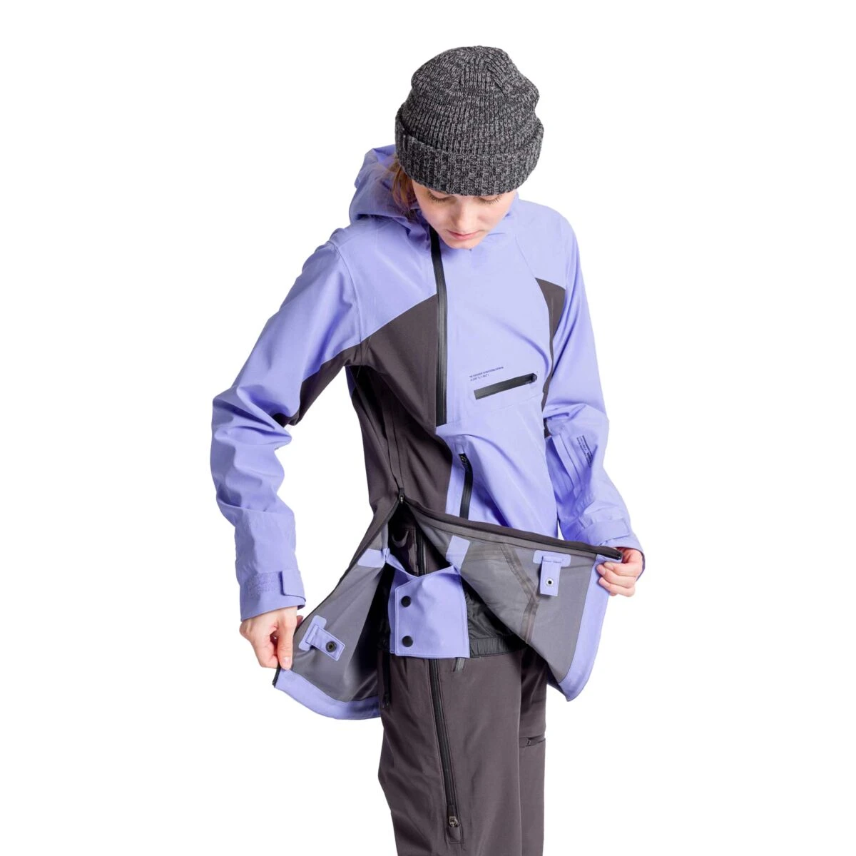 L1 Premium Goods Atlas Womens Anorak Shell Jacket - Afbeelding 5