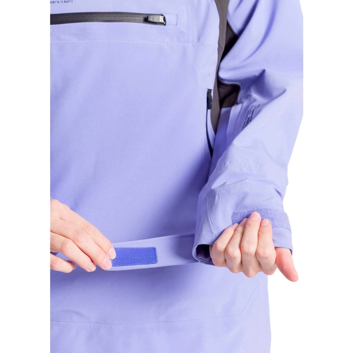 L1 Premium Goods Atlas Womens Anorak Shell Jacket - Afbeelding 6