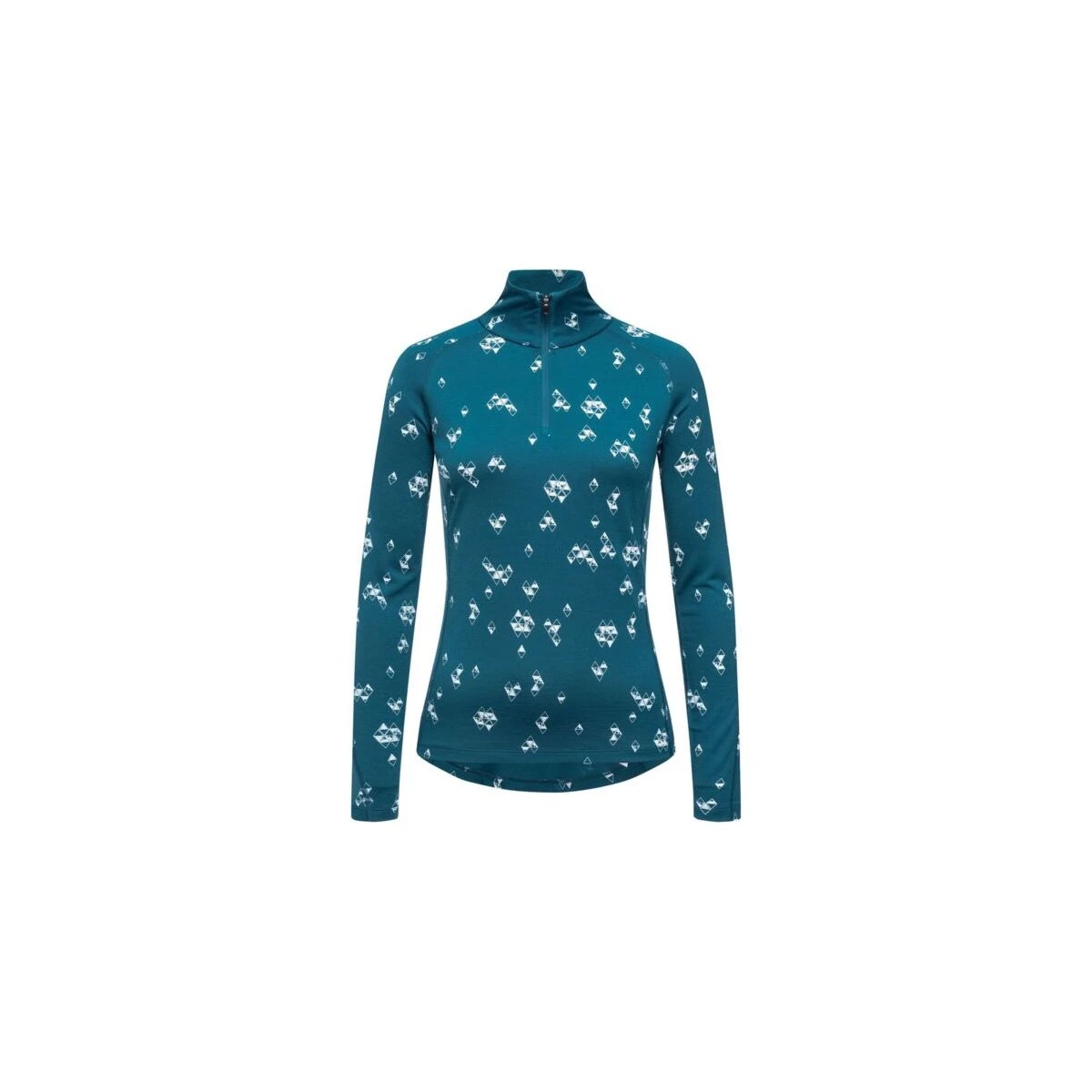 Super.natural Womens Base 1/4 Zip 230 Printed - Afbeelding 3