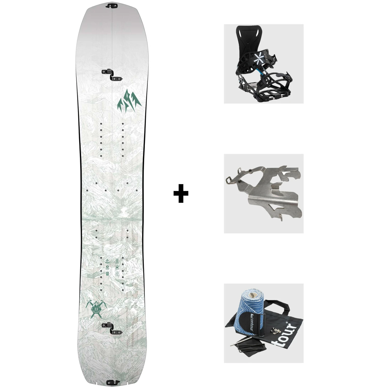 Jones Women's Solution 22/23 Expert Splitboard Set